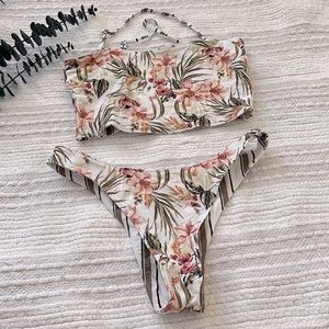 Tropical swim suit